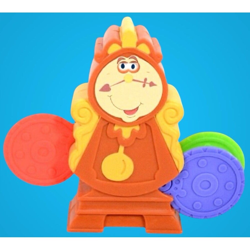 COGSWORTH Disney’s Beauty & the Beast Movie Toy Clock McDonald’s #4 NEW 2002